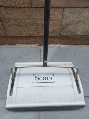 Vassoura mágica de piso antiga Sears antiguidade