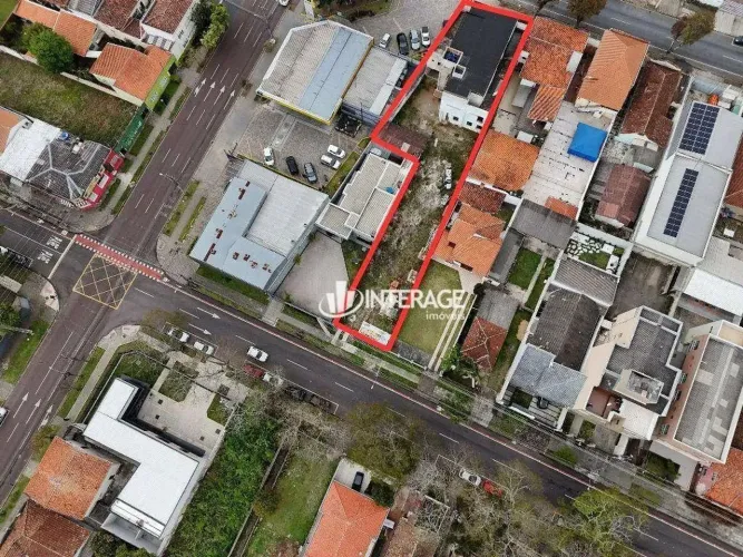 Terreno à venda, 1007 m² por R$ 2.127.659,57 - Rebouças - Curitiba/PR