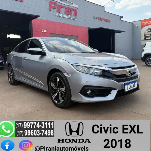 HONDA CIVIC EXL CVT 2018!
