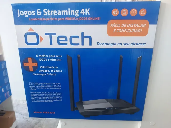 Roteadores pra jogos e streaming 4k