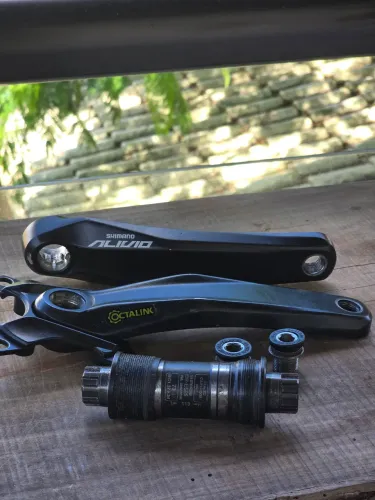 Pedivela shimano alivio octalink completo perfeito
