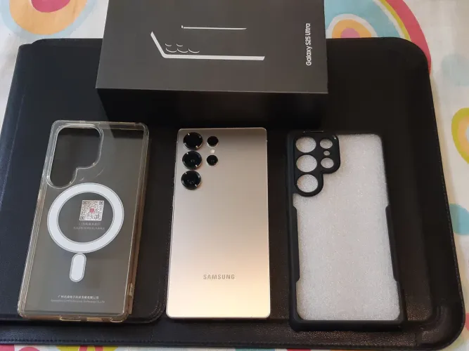 Galaxy S25 Ultra, 512GB, Titânio Cinza, C/NF e garantia até Março /2026