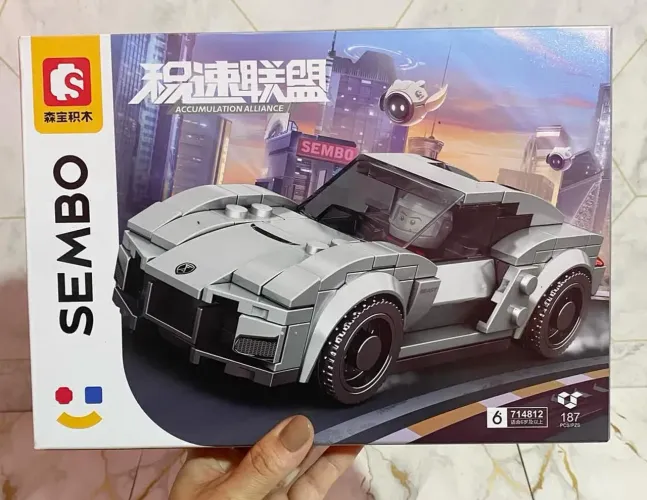 Lego carro - 187 peças