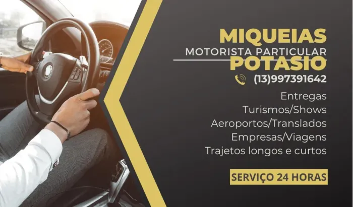 motorista particular uber/99