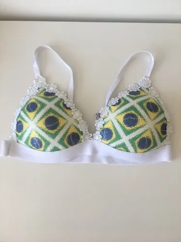 Top Branco - Brasil - M