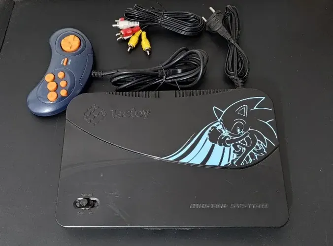 Console Master System 135 jogos, ótimo estado. Tudo funcionando!