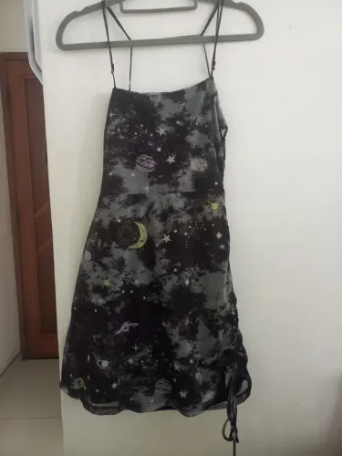 Vestido Estampado Astronômico