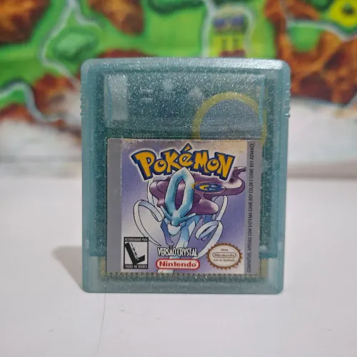 Indisponível - Pokemon crystal original game boy color advance Nintendo