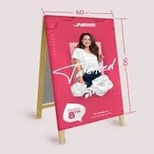  Cavalete em Lona 440g Personalizado