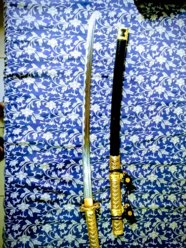 Espada Katana Original Samurai Dragon profissional (long sword) afiadíssima Importada