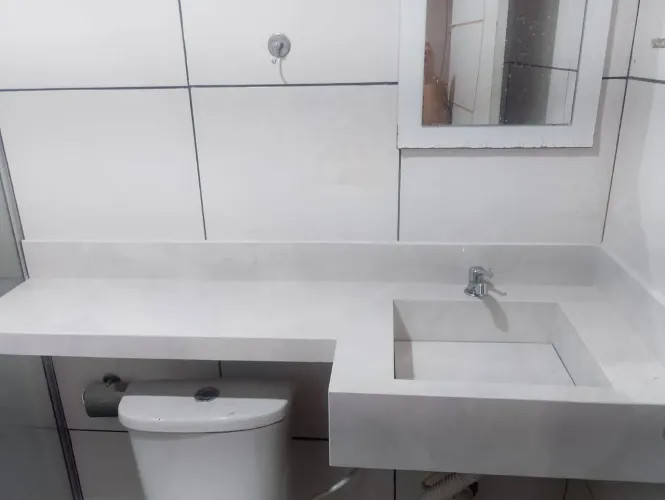 Pias em porcelanato