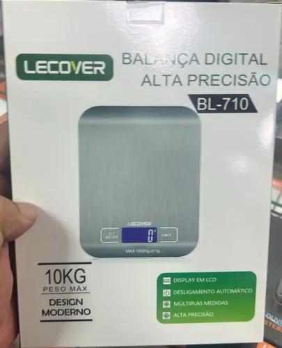 Balança Digital de Alta Precisão 10 kg BL-710 - LECOVER