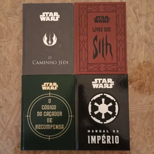 Livros Star Wars - Box e livro Dark Side
