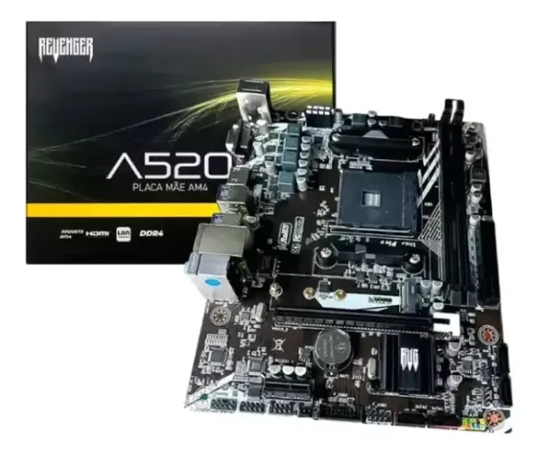 Placa Mães Intel ou Amd Revenger novas com nota fiscal 1 ano de garantia