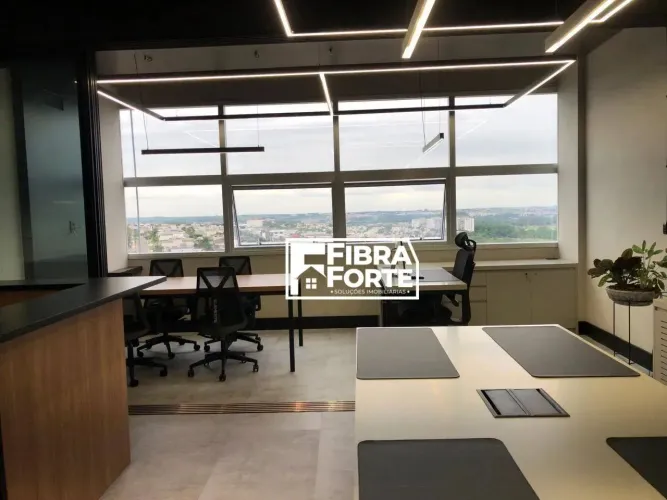 Sala a venda mobiliada no Swiss Park Office, no Bairro Swiss Park em Campinas