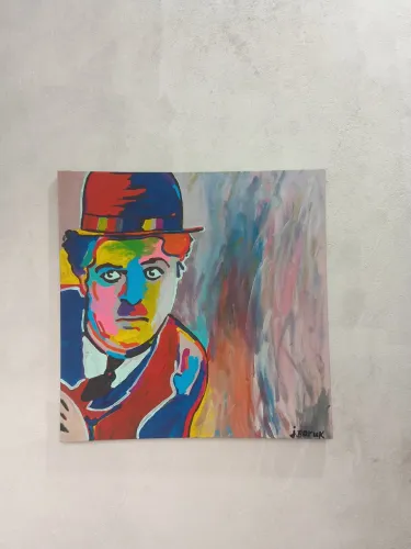 Quadro Charlie Chaplin 