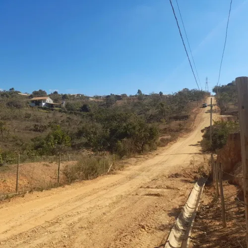 Terreno com vista espetacular em área rural