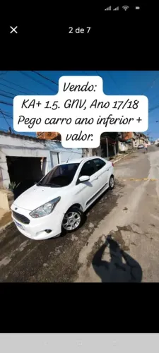 Ford KA+ Sedan 1.5 SEL 16V Flex 4P 2018