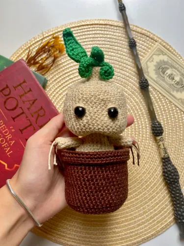 Amigurumi Mandrágora 