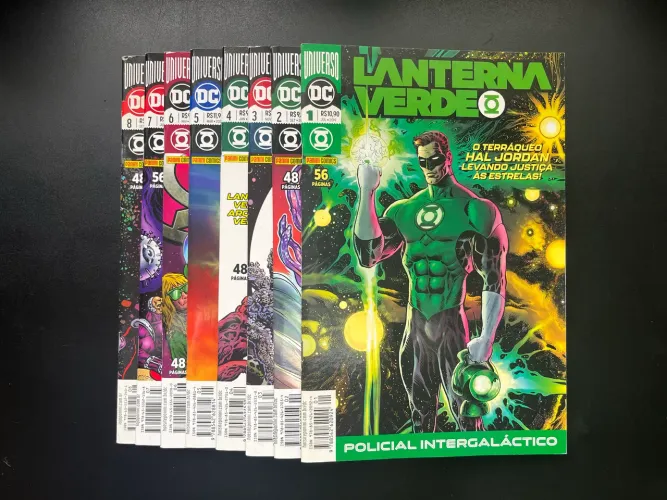 Hq Lanterna Verde por Grant Morrison primeira temporada completa em mensais 