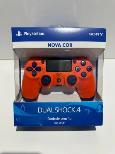 Controle Dualshock 4 | Sunset Orange | Original | Zerado