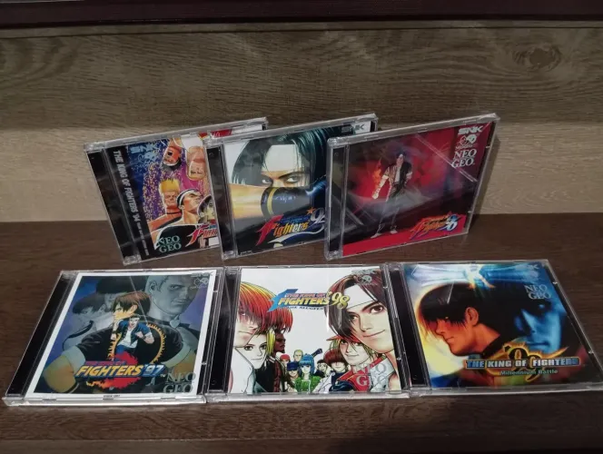 Coleção The King of Fighters para Neo Geo CD (REPRÔ)