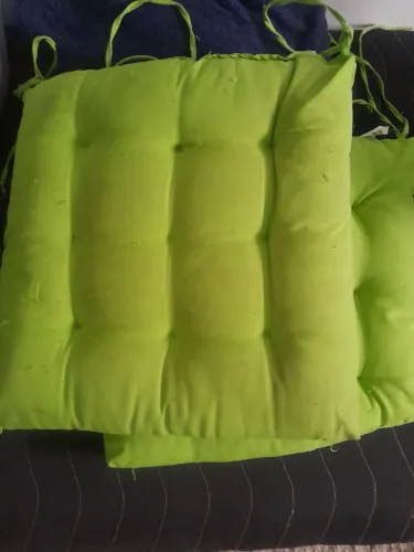 Almofadas para cadeiras - verde
