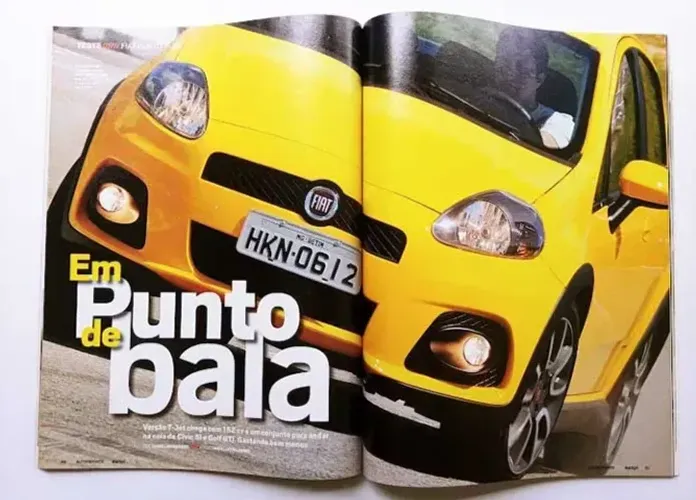 Fiat Punto Tjet 2009 - Revista Auto Esporte 