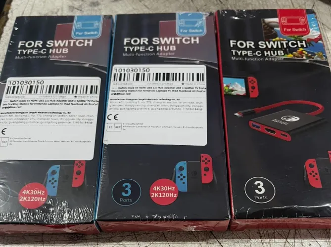 Adaptador para Switch V1, V2 e Oled 