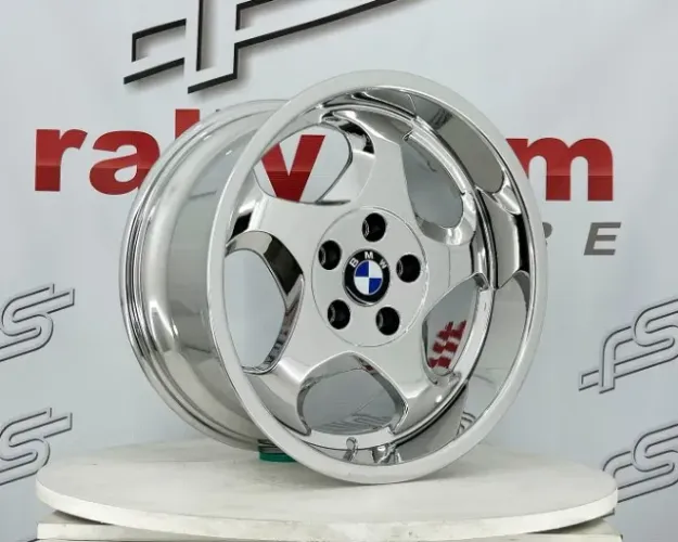 Jogo de Roda Bmw Style 23 V-Chrome 5x120 - 17x8 e 17x9 Offset 20 e 22 (Nv)