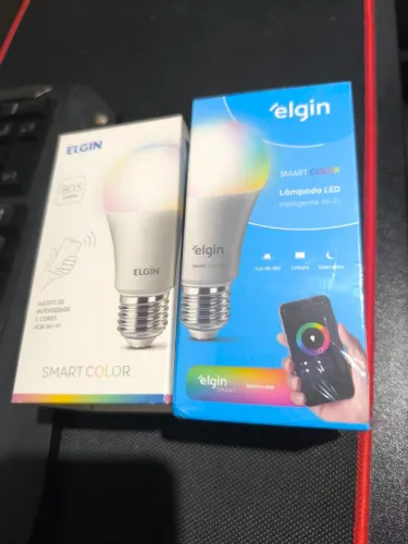 Lâmpada LED Inteligente Wi-Fi Elgin Smart Color