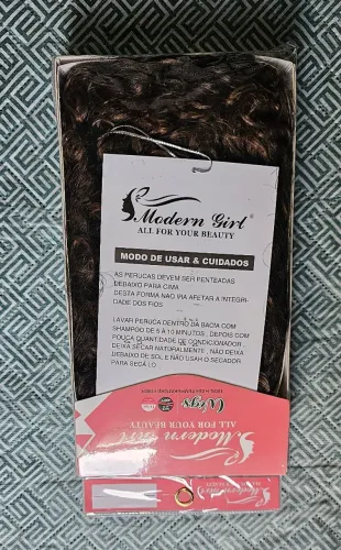 Wig Moderna Cacheada Ombré