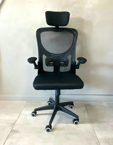 Cadeira de Escritório Stoel Summit Ergonômica Mesh Preto