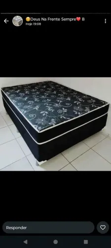 Cama box casal