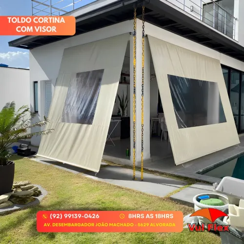 Toldo cortina 