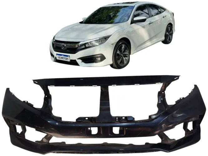 Parachoque Dianteiro Honda Civic G10 2017 A 2022 Original