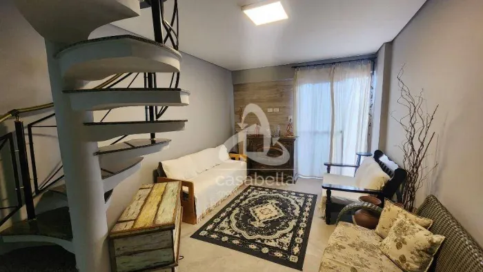 Cobertura Duplex em Ponta da Praia, Santos/SP, 3 dormitórios, suite e lazer