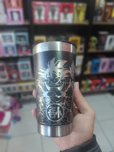 Copo termico gravação a laser animes