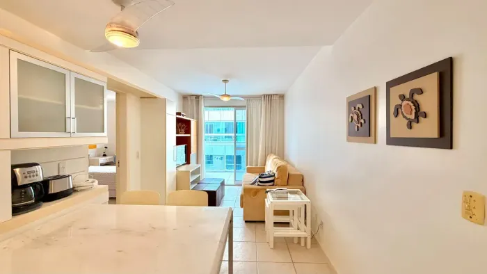 Apartamento na Quadra do Mar Praia de Peracanga | Enseada Azul