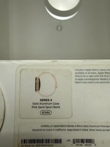 Apple Watch série 4