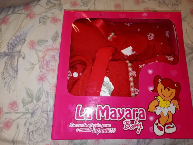 Saída de Maternidade NOVA- Comprei achando que seria menina