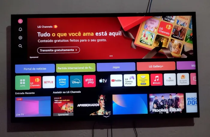 Smart TV LG 55 Polegadas 4K Comando De Voz E Alexa - Perfeito Estado - Xbox integrado