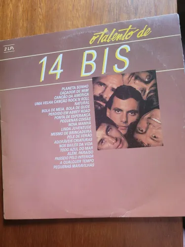 Disco de Vinil duplo " O Talento de 14 Bis"