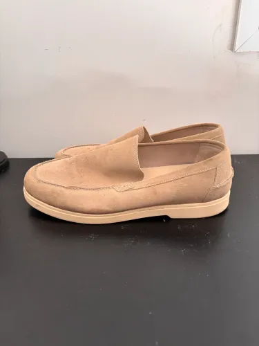 Mocassim camurça Zara 