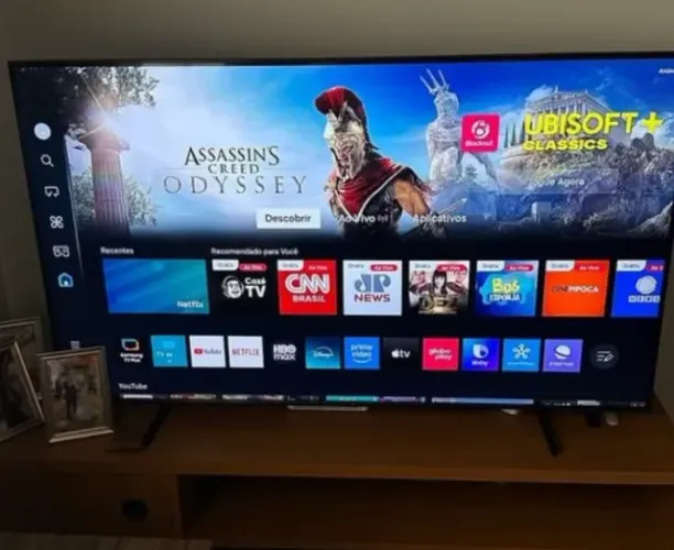 Tv Samsung 50" QLED 4K ultra fina com NF