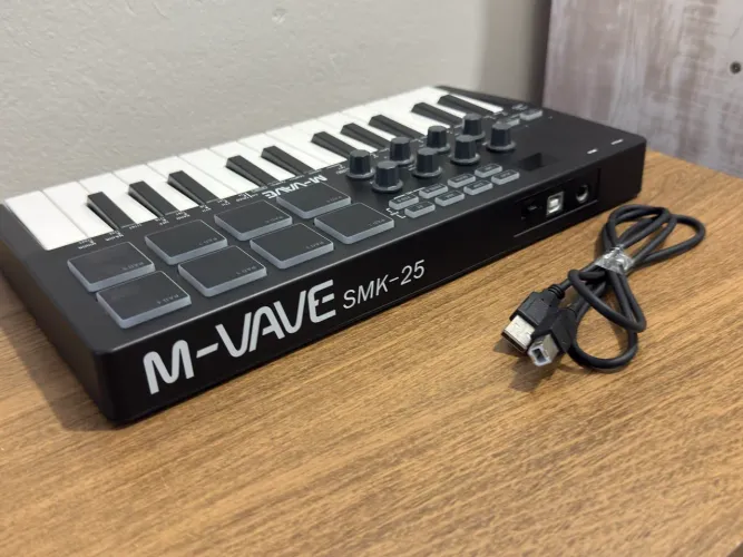 Controlador midi m-vave smk-25