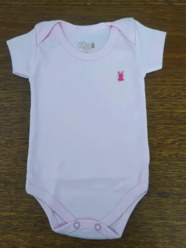 Body Suedini Curto Para Recém-Nascido - Modelo Lavanda