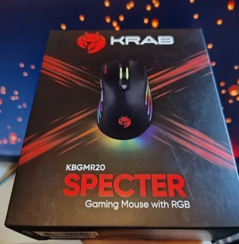 Mouse Gamer Specter Krab RGB