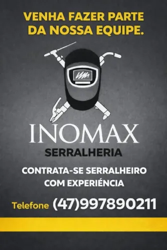 Contrata-se serralheiro