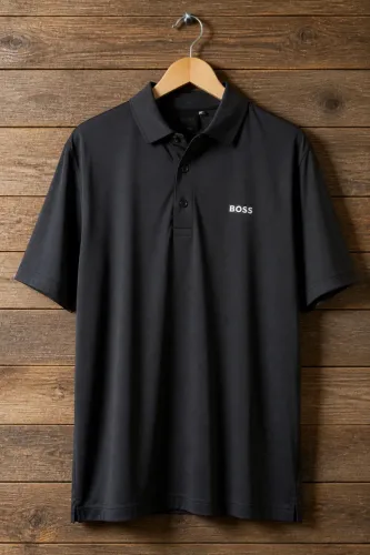 Camisas polos coreanas corte a laser muito confortável